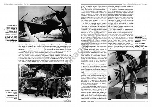 Kagero 3004 Focke Wulf Fw 190 vol. II (without decals) EN/PL – immagine 3