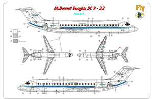 Fly 14402 DC 9-32 NASA 1/144 – image 6
