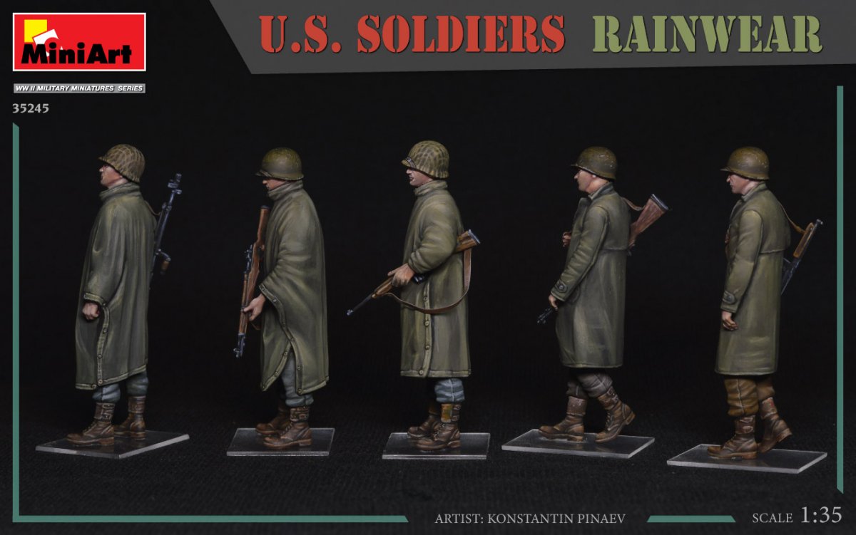 MiniArt 35245 US SOLDIERS RAINWEAR 1/35 – image 3