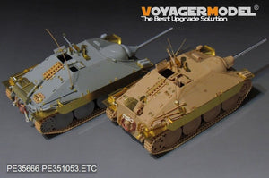 Voyager Model PE351053B WWII German Sd.Kfz.138/2 Hetzer Tank Destroyer Late Version (B ver include Gun Barrel) For ACADMY 13230/13277 1/35 – image 20