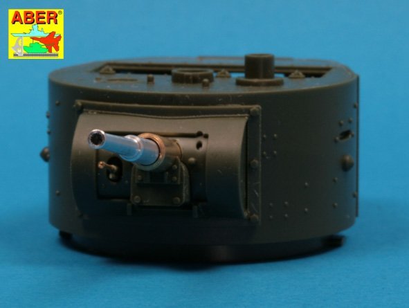 Aber 35L-112 Soviet 45 mm 20 K tank barrel for BT-7 1/35 – obrázek 8