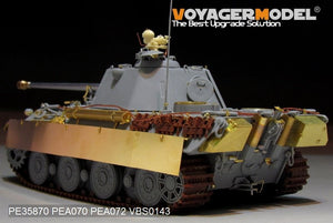 Voyager Model PE35870 WWII German Panther II Prototype Design Plan basic for AMUSING HOBBY 1/35 – image 10