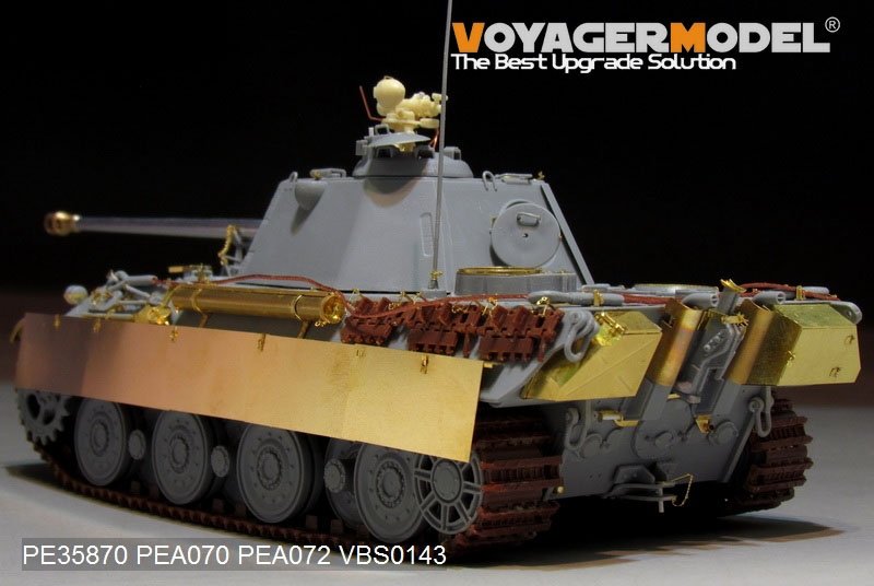 Voyager Model PE35870 WWII German Panther II Prototype Design Plan basic for AMUSING HOBBY 1/35 – image 10