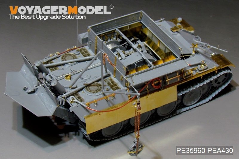 Voyager Model PE35960 WWII German Bergepanther Ausf.G Basic For TAKOM 2107 1/35 – image 9