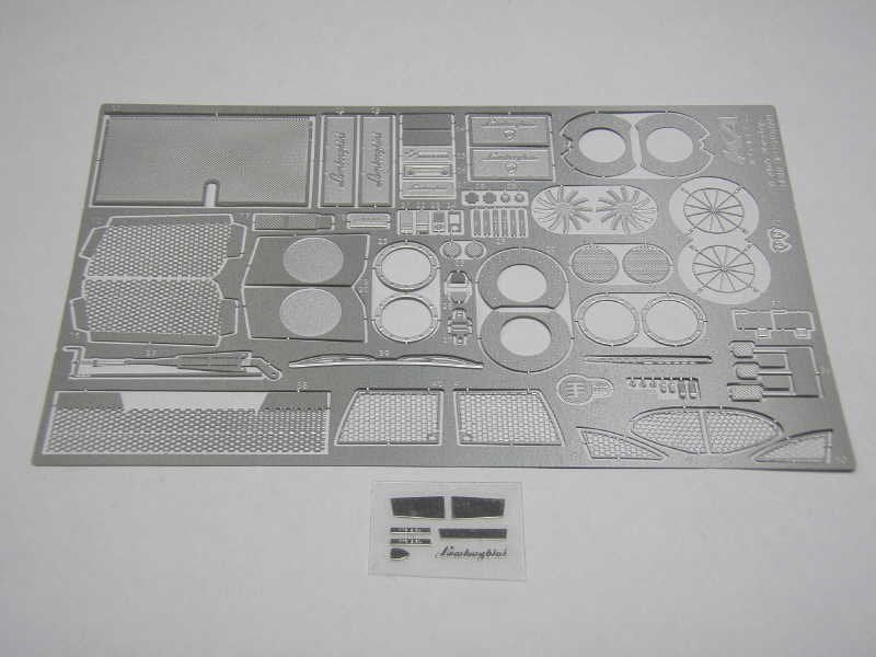 KA Models KE-24029 Ferrari MURCIELAGO DETAIL-UP ETCHD PART 1/24