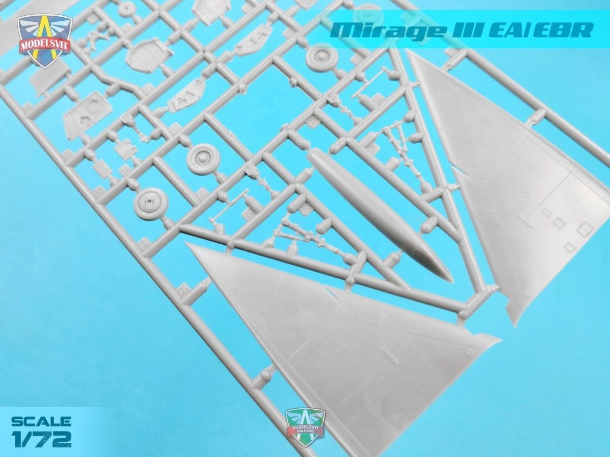 Modelsvit 72063 Mirage III EA/EBR 1/72 – Bild 4