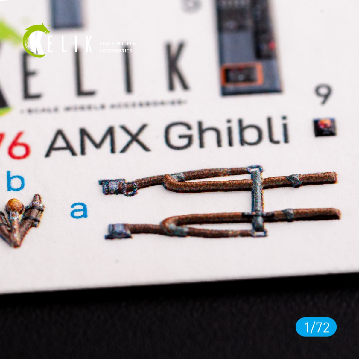 KELIK K72076 Amx Ghibli interior 3D decals for Italeri kit 1/72 – Bild 5