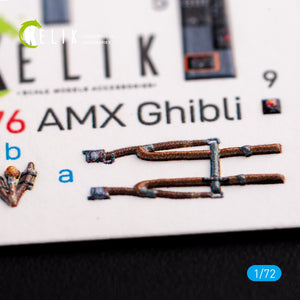 KELIK K72076 Amx Ghibli interior 3D decals for Italeri kit 1/72 – Bild 5