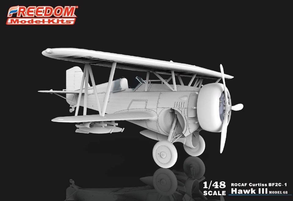Freedom 18009 ROCAF Curtis BF2C-1 Hawk III 1/48 – imagen 2