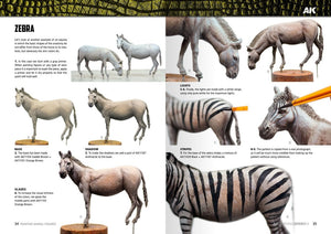 AK Interactive AK518 AK LEARNING 14: PAINTING ANIMAL FIGURES English – Bild 7