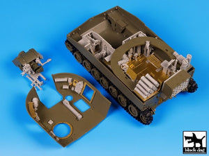 Black Dog T35101 M 109 A2 interior accessories set 1/35 – obrázek 2
