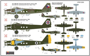 Kovozavody Prostejov KPM0280 Aero MB-200 1/72 – Bild 2