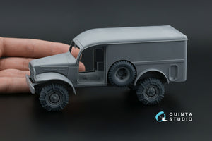 Quinta Studio QT35012 Dodge WC Family tire set with chains (Zvezda) 1/35 – image 8