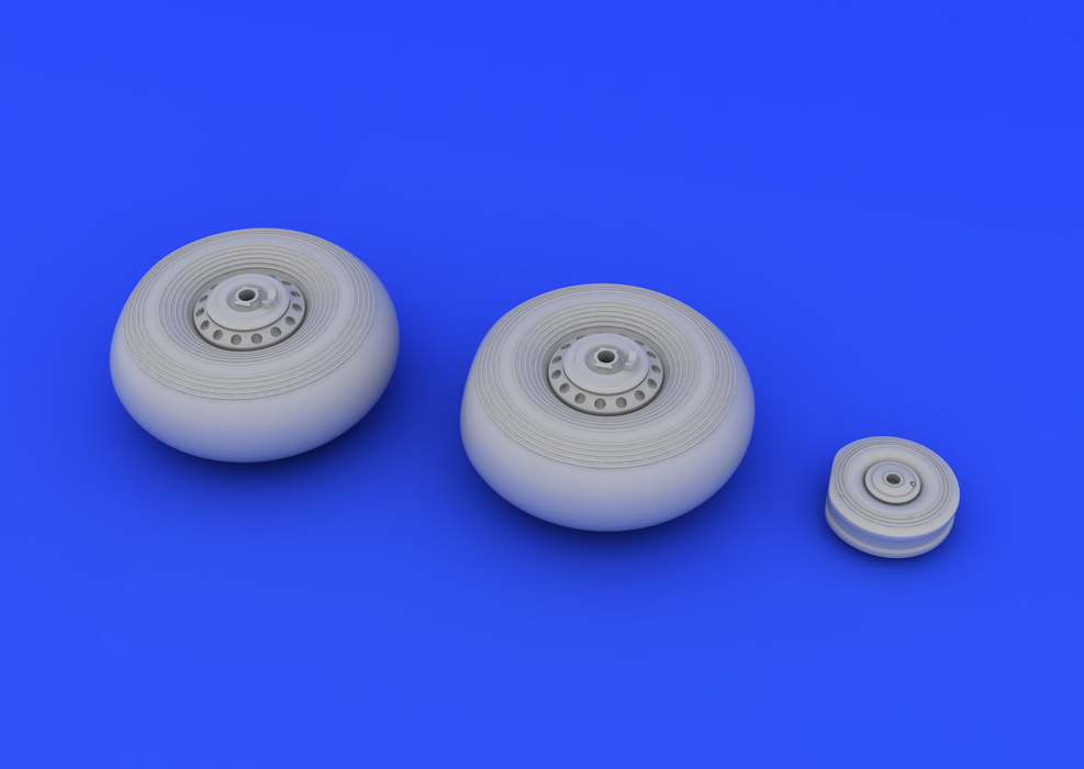 Eduard 672025 Lancaster wheels 1/72 (AIRFIX) – image 3