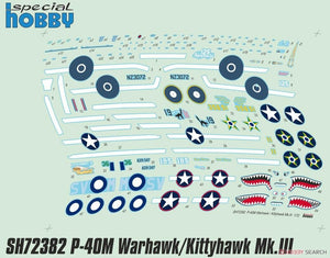 Special Hobby 72382 P-40M Warhawk / Kittyhawk Mk.III 1/72 – obrázek 8