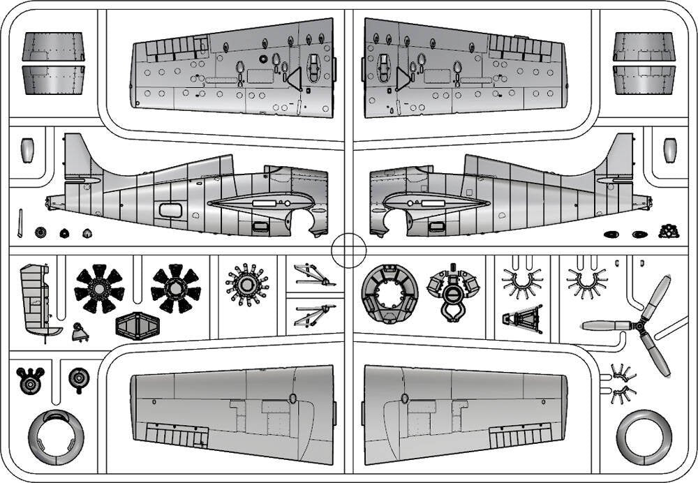 Arma Hobby 70050 FM-1 &amp;amp; FM-2 Wildcat Deluxe Set 1/72 – Bild 8
