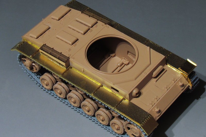 Voyager Model PE35158 WWII Fenders for Panzer III Mid-Late Version (For DRAGON) 1/35 – immagine 3