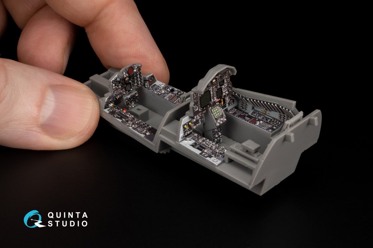 Quinta Studio QD48342 F-4G late 3D-Printed &amp;amp; colored Interior on decal paper (Meng) 1/48 – obrázek 11