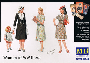 Master Box 35148 Women of World War II Era 1/35
