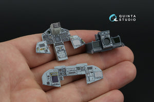 Quinta Studio QD+32231 Tornado ECR German 3D-Printed &amp;amp; colored Interior on decal paper (Italeri) (with 3D-printed resin parts) 1/32 – immagine 12