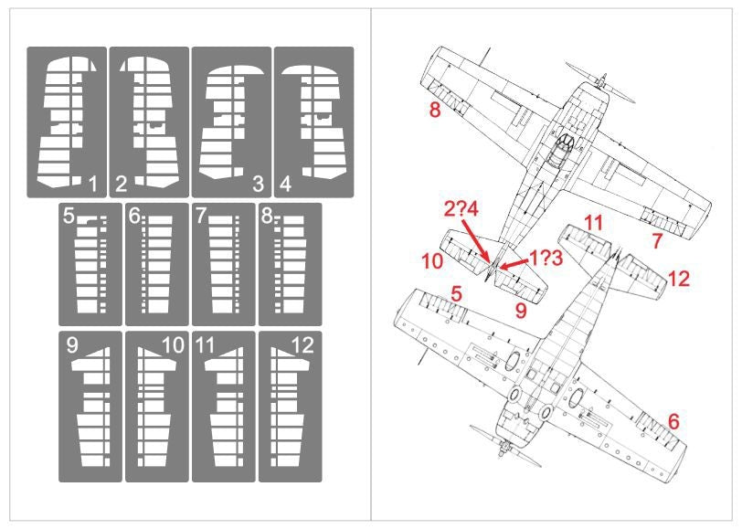 Omask 64006 F4F Wildcat (for Eduard) 1/48 – image 2