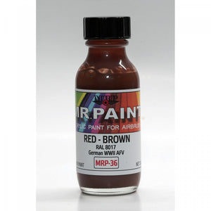 MR. Paint MRP-036 Red Brown RAL 8017 WWII German AFV 30ml – image 2