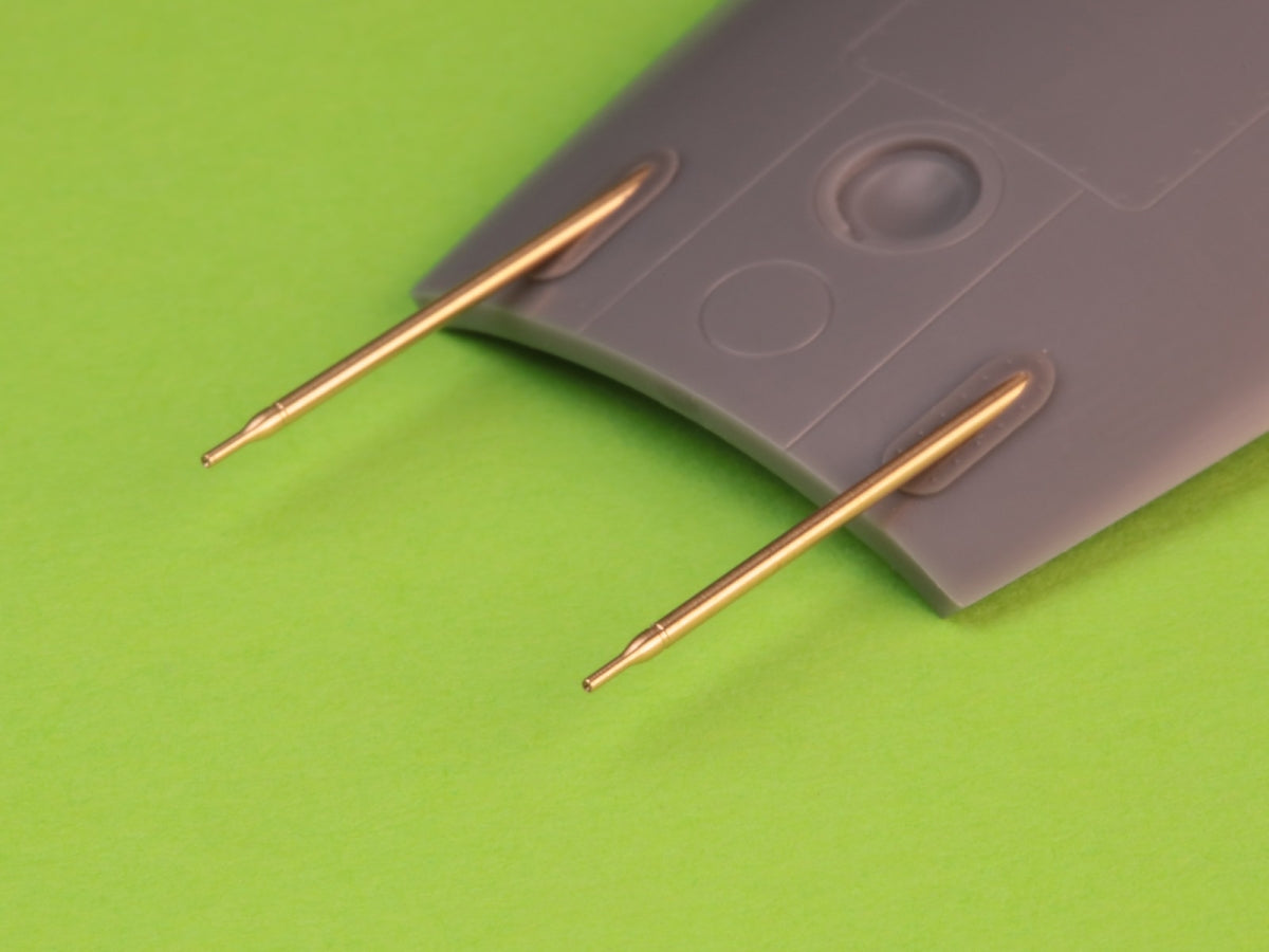Master AM-48-173 Dassault Super Mystère B2 - Pitot Tubes (with resin mounts) and Angle Of Attack Probes 1/48 – obrázek 2
