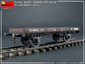 MiniArt 39004 RAILWAY NON-BRAKE FLATBED 16.5 t 1/35 – image 2