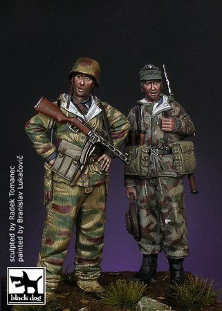 Black Dog F35021 Wehrmacht soldiers 1944 1/35 – obrázek 2