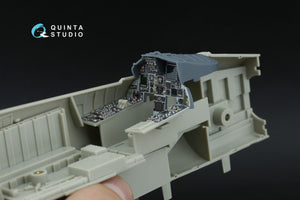 Quinta Studio QDS+32252 F-15C PAD-upgraded 3D-Printed &amp;amp; colored Interior on decal paper (Tamiya) (Small version) (with 3D-printed resin parts) 1/32 – obrázek 9