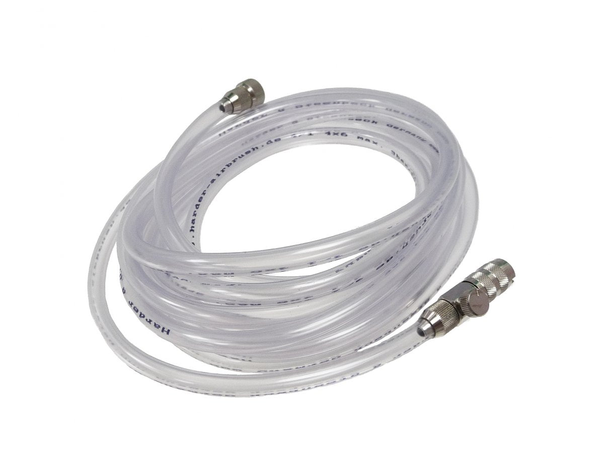 Harder &amp;amp; Steenbeck 123983 Airbrush Hose 2.5m (Quick Connector + Adjustment) 1/8 inch