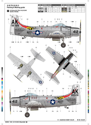 Trumpeter 02253 A-1H AD-6 Skyraider 1/32 – image 3