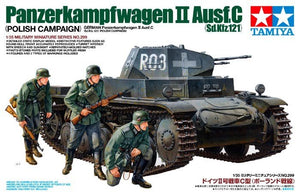 Tamiya 35299 Panzerkampfwagen II Ausf.C allemand (Sd.Kfz.121) (Campagne de Pologne) (1/35)