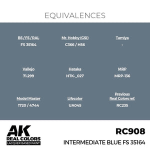 AK Interactive RC908 Intermediate Blue FS 35164 17 ml – immagine 3