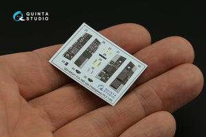 Quinta Studio QDS+48347 FA-18D late 3D-Printed colored Interior on decal paper (Hasegawa) (with 3D-printed resin parts) (Small version) 1/48 – image 14