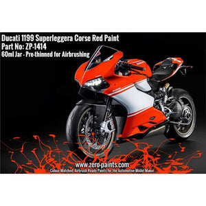 Zero Paints ZP-1414 Ducati 1199 Superleggera Corsa Red 60ml – image 3
