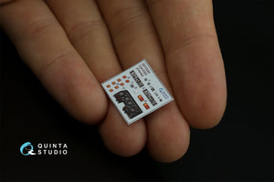 Quinta Studio QD72069 Ural-4320 3D-Printed &amp;amp; colored Interior on decal paper (Zvezda) 1/72 – Bild 2