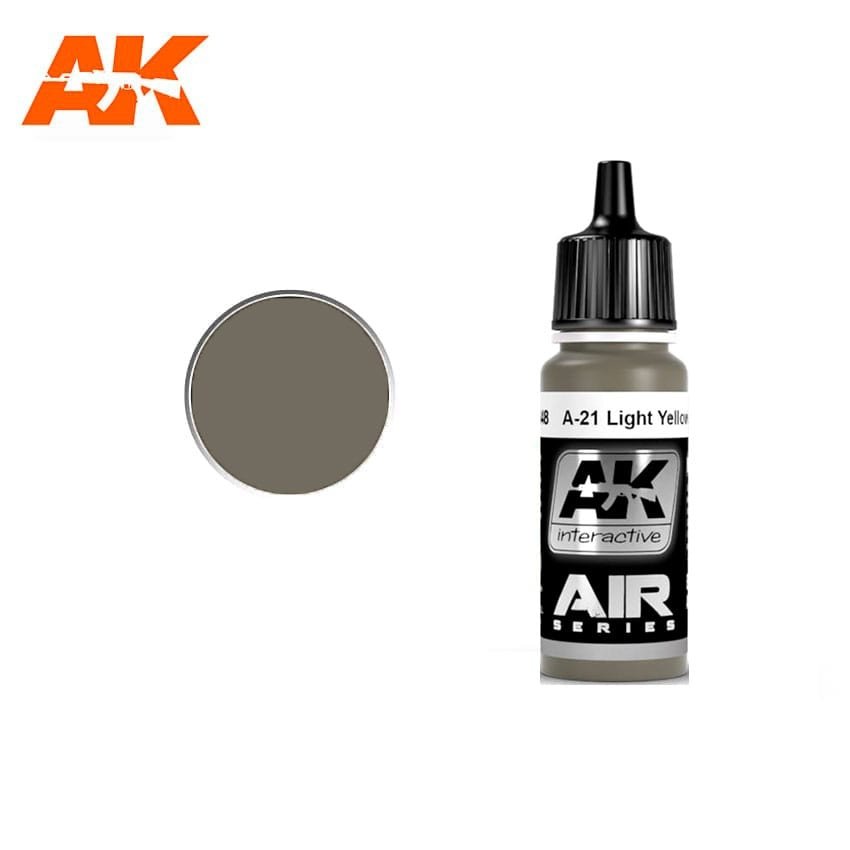 AK Interactive AK2248 A-21M Brun jaune clair 17 ml