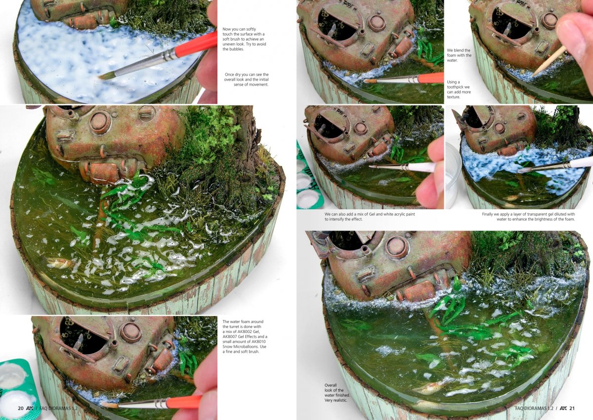 AK Interactive AK8050 DIORAMAS FAQ 1.2 EXTENSION – WATER, ICE &amp;amp; SNOW (English) – image 4