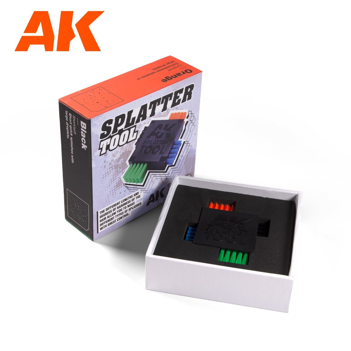 AK Interactive AK9160 SPLATTER TOOL – immagine 2