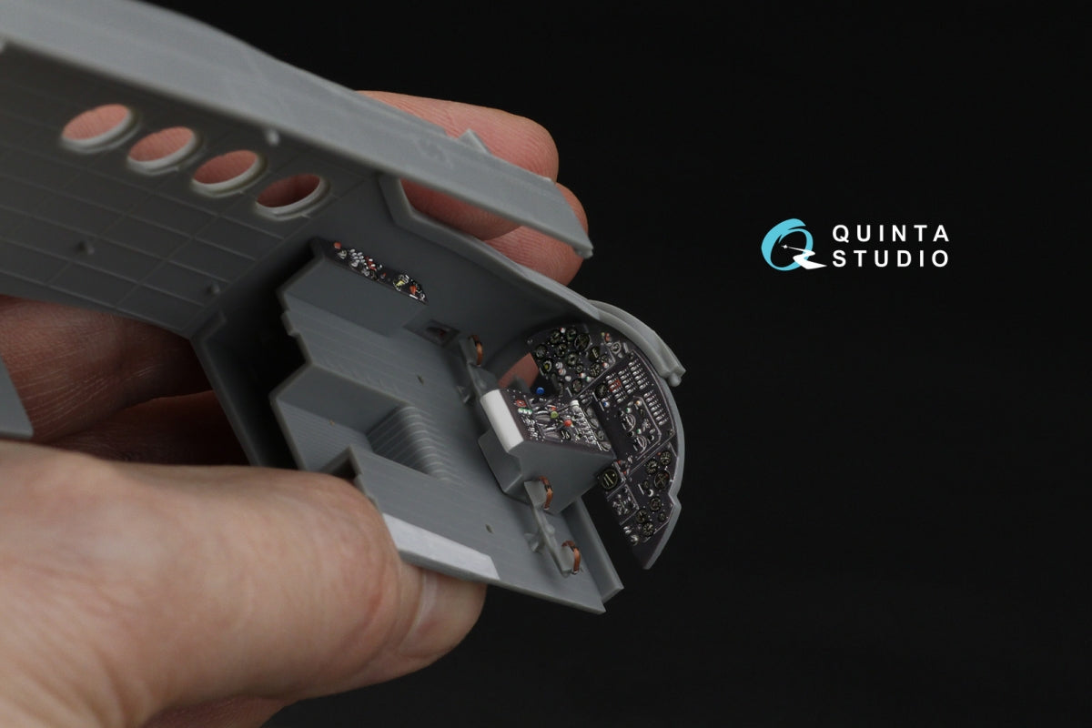 Quinta Studio QD48575 Antonov An-2 Colt 3D-Printed &amp;amp; colored Interior on decal paper (HobbyBoss) 1/48 – immagine 7