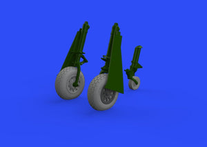 Roues Eduard 648505 P-51D à bande de roulement à bloc 1/48 EDUARD