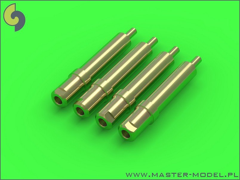 Master AM-32-083 De Havilland Mosquito NF Mk.II / FB Mk.VI - Pitot Tube and Weapon Set (Browning .303 MGs and Hispano 20mm Tips) - Fits Tamiya Model – image 4