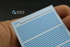 Quinta Studio QP32004 Blue rib tapes Fokker Dr. (F.)ID.VII (for All kit) 1/32 – image 4