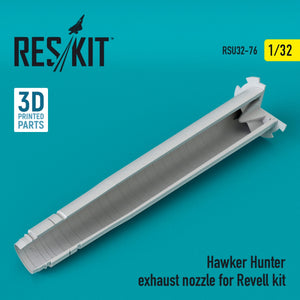 RESKIT RSU32-0076 HAWKER HUNTER EXHAUST NOZZLE FOR REVELL KIT 1/32 – obrázek 2