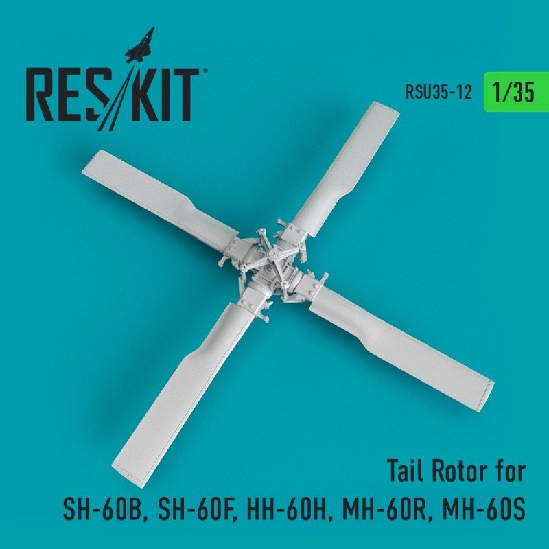 RESKIT RSU35-0012 Tail Rotor for SH-60B, SH-60F, HH-60H, MH-60R, MH-60S 1/35