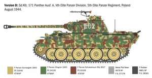 Italeri 0270 SD.KFZ. 171 PANTHER AUSF. A 1/35 – obrázek 7