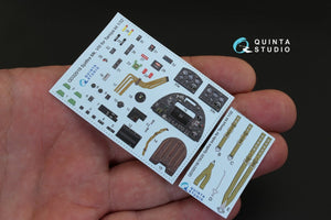 Quinta Studio QD32019 Spitfire Mk.VIII 3D-Printed &amp;amp; colored Interior on decal paper (for Tamiya kit) 1/32 – obrázek 2