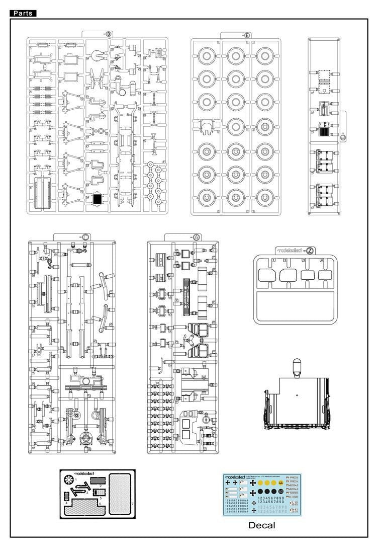 Modelcollect UA72119 German MAN KAT1M1001 8x8 HIGH-Mobility off-road truck 1/72 – image 7