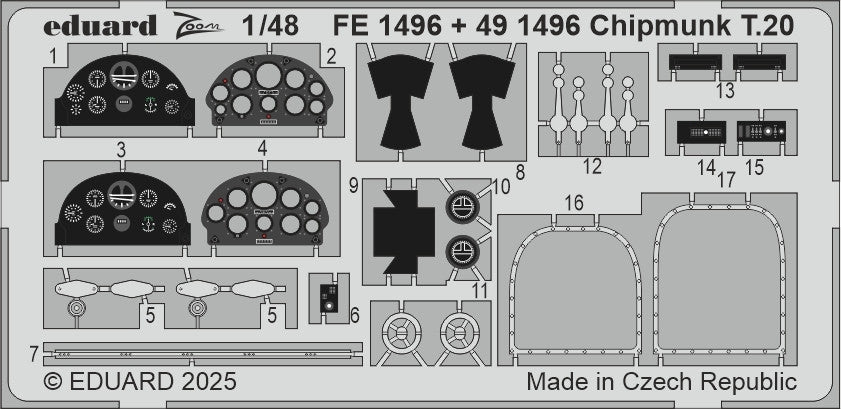 Eduard 491496 Chipmunk T.20 AIrfix 1/48 – image 2
